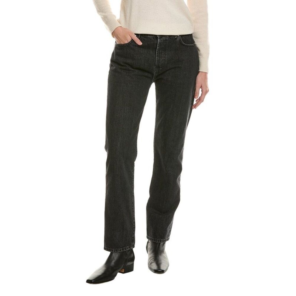 Officine Générale Womens  Boyfriend Jean, Grey